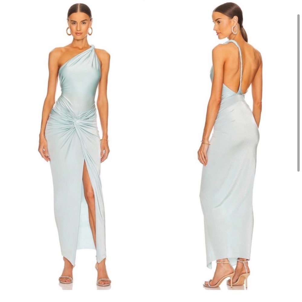 Revolve Baobab Sage Green Miamar Maxi Dress Size S